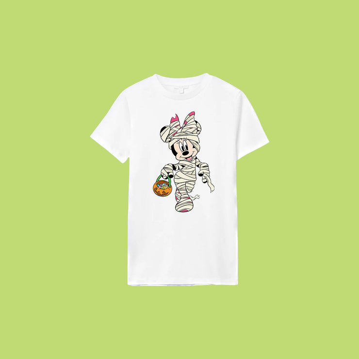 Tee-shirt imprimé enfant Minnie x Halloween