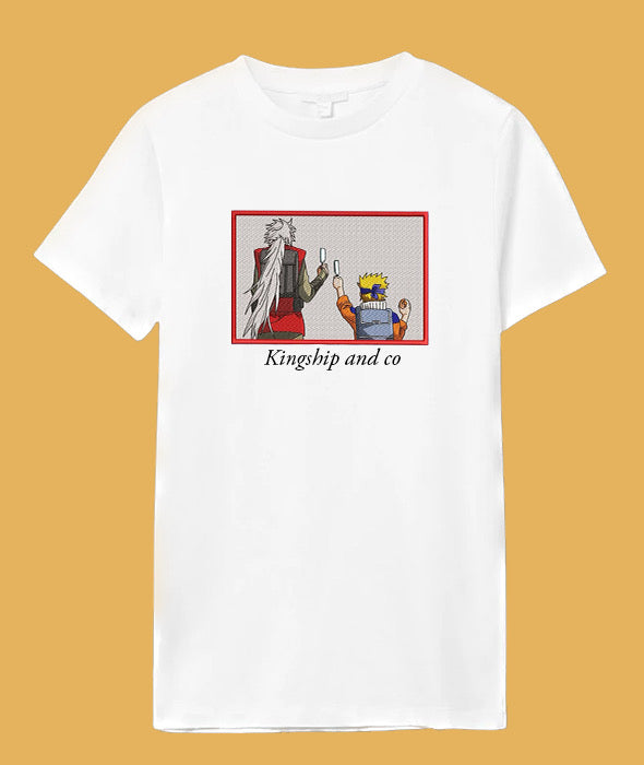 Tee-shirt brodé Naruto x Jiraya