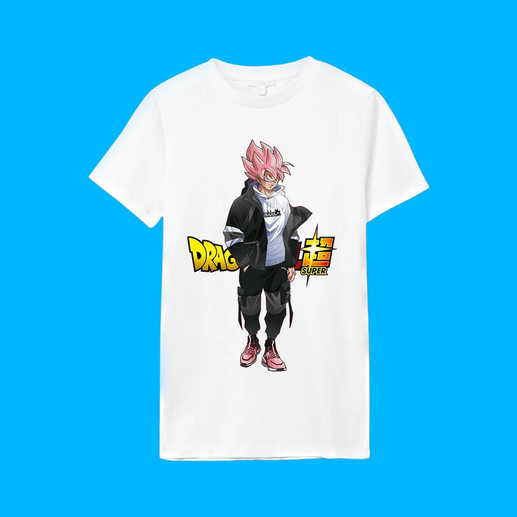 Tee-shirt imprimé  Black Goku Street