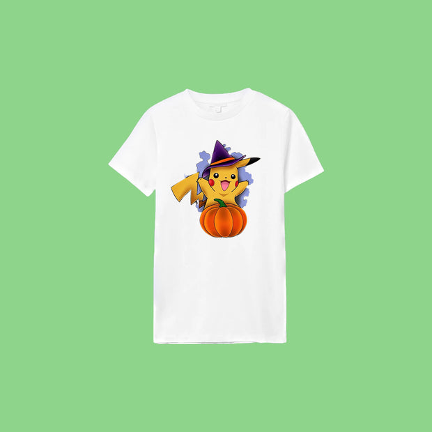Tee-shirt imprimé enfant Pikachu x Halloween