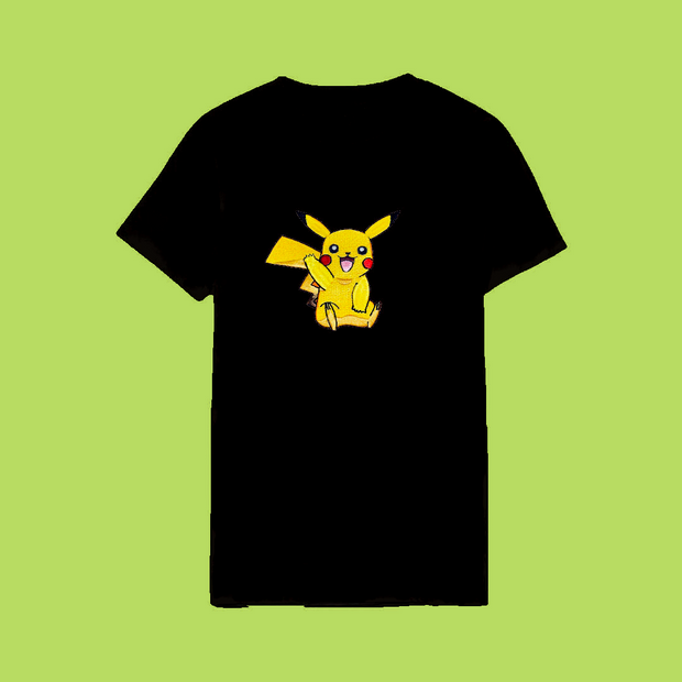 Tee-shirt Brodé Pikachu